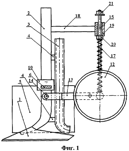 Сошник (патент 2399189)