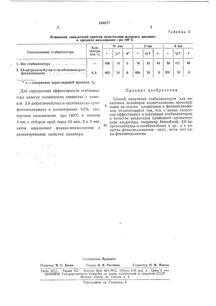 Пческая " (патент 168877)
