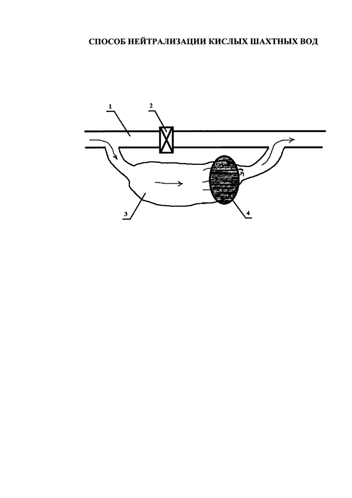 Способ нейтрализации кислых шахтных вод (патент 2622132)