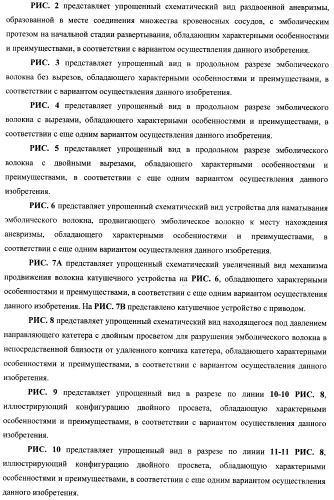 Эмболический протез для лечения васкулярной аневризмы (патент 2407464)