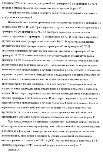 Кристаллические и другие формы солей, образованных из молочной кислоты и 4-амино-5-фтор-3-[6-(4-метилпиперазин-1-ил)-1н-бензимидазол-2-ил]-1н-хинолин-2-она (патент 2425041)
