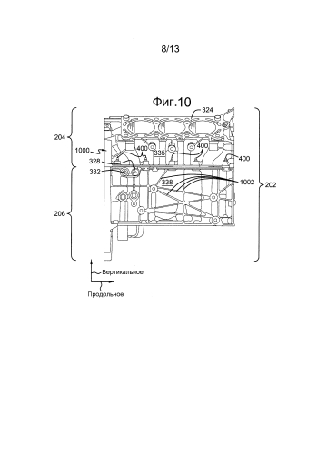 Блок цилиндров (варианты) (патент 2587023)