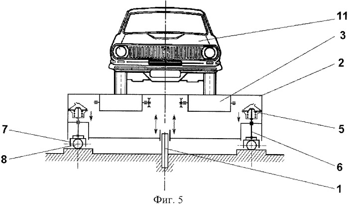 Устройство для контроля эффективности торможения автотранспортного средства (варианты) (патент 2333118)