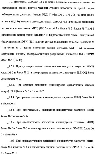 Поршневой двигатель внутреннего сгорания с храповым валом и челночным механизмом возврата основных поршней в исходное положение (пдвсхвчм) (патент 2369758)