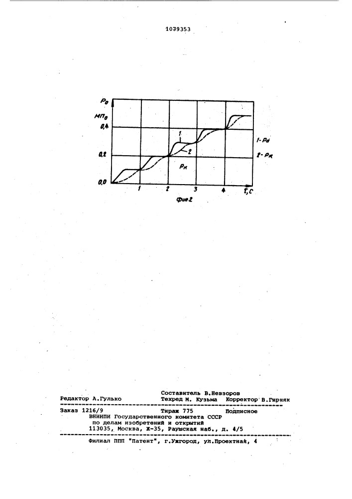 Способ литья в песчано-глинистые формы в автоклаве (патент 1079353)