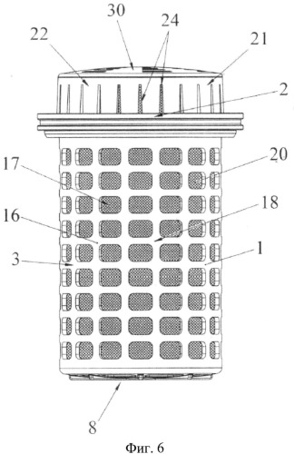 Фильтрующий модуль и устройство для очистки жидкости (варианты) (патент 2538746)