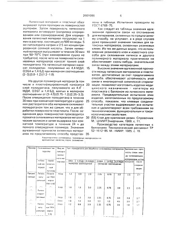 Способ склеивания полимерных материалов (патент 2001086)