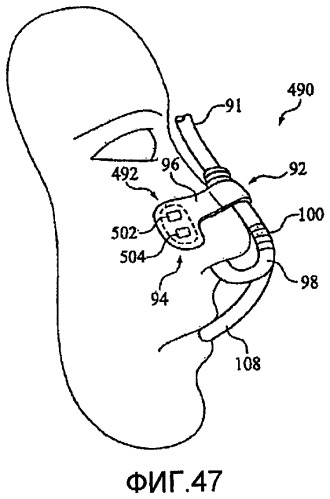 Назальный и оральный интерфейс пациента (патент 2447871)