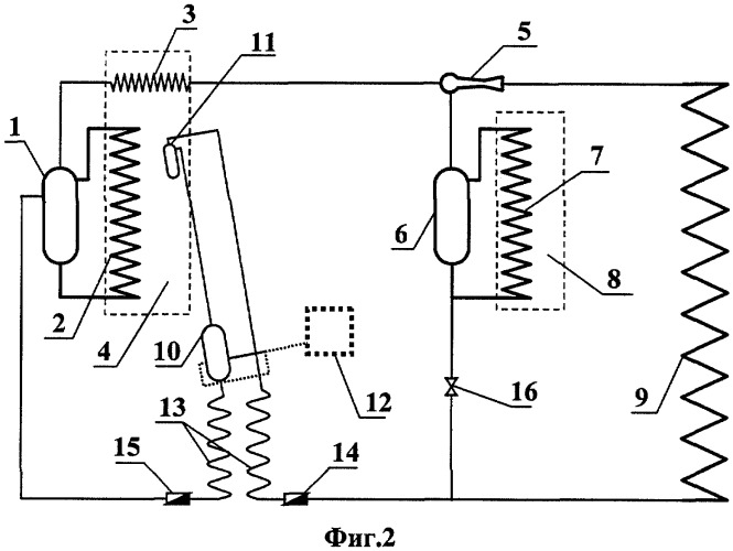 Пароэжекторная холодильная установка и способ производства холода в ней (патент 2342608)
