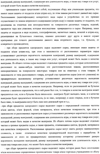 Способ, комплекс устройств и система для сбора сырья от населения (патент 2325313)