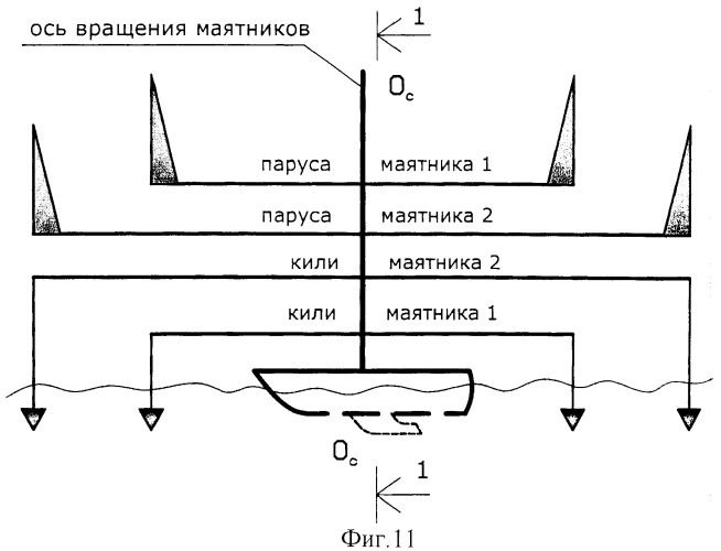 Парусное судно (патент 2398708)