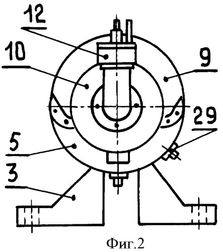 Роторно-поршневой дизельный двигатель (патент 2441992)