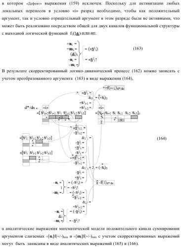 Функциональная входная структура сумматора с избирательным логическим дифференцированием d*/dn первой промежуточной суммы &#177;[s1 i] минимизированных структур аргументов слагаемых &#177;[ni]f(+/-)min и &#177;[mi]f(+/-)min (варианты) (патент 2424548)