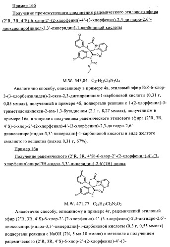 Производные спироиндолинона (патент 2435771)