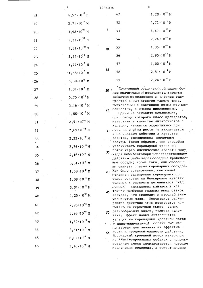 Способ получения дигидропиридинов (патент 1296006)