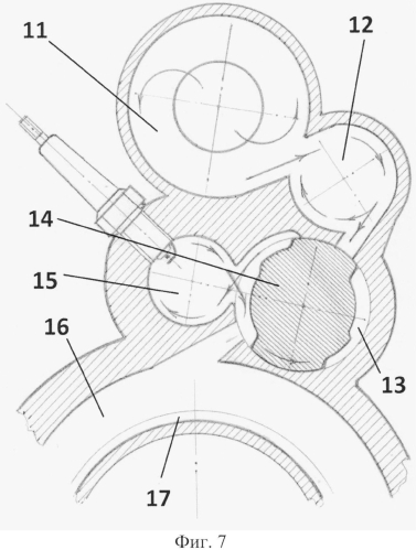 Двигатель внутреннего сгорания (патент 2550234)