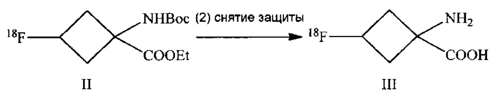 Получение 18f-флуцикловина (патент 2640805)