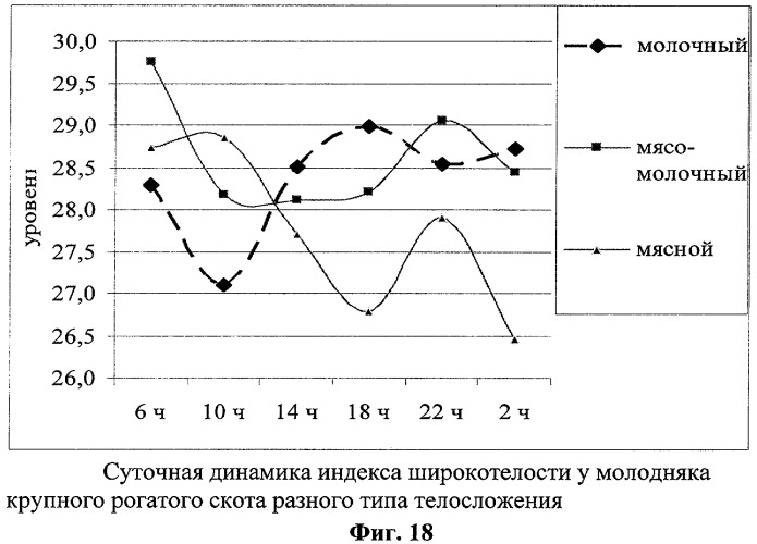 Способ прогнозирования типа телосложения у крупного рогатого скота (патент 2294100)