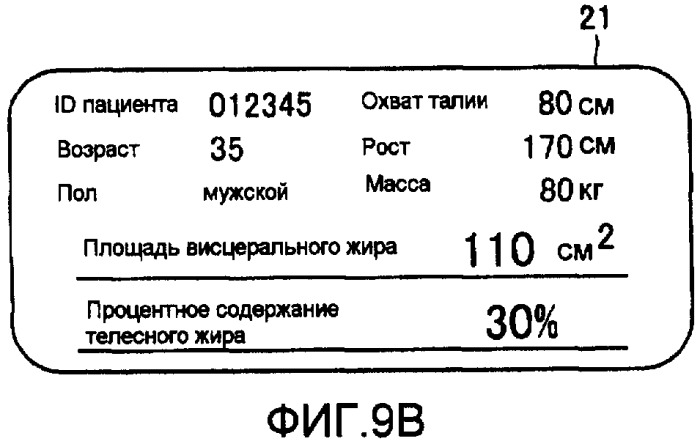 Устройство для измерения телесного жира, допускающее удобное и точное измерение количества висцерального жира (патент 2390307)