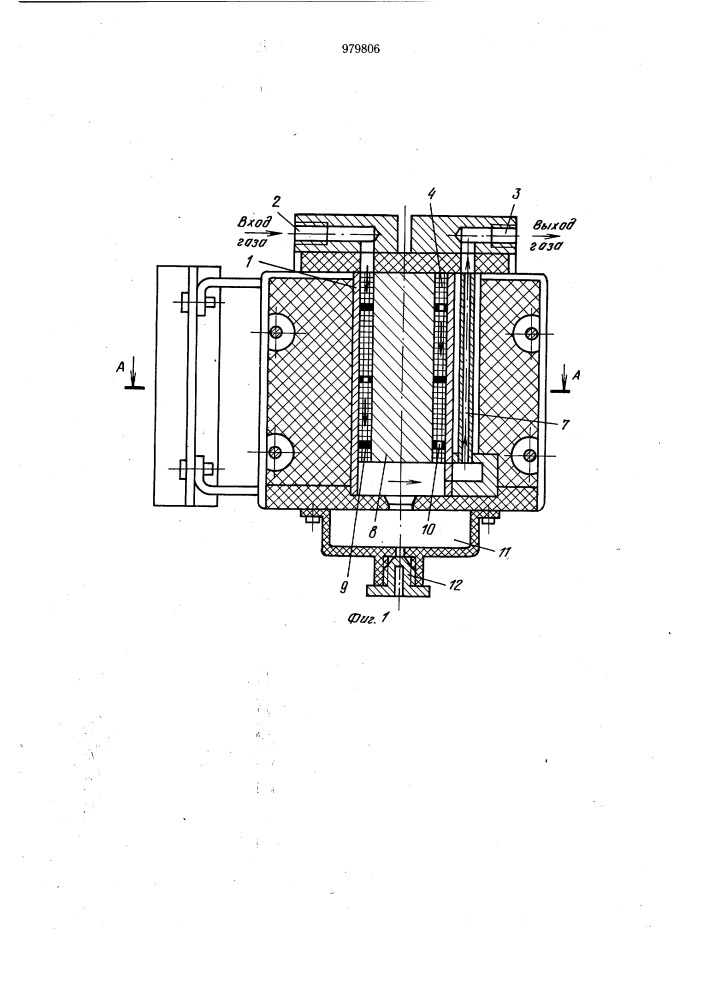 Термоэлектрический осушитель газов (патент 979806)