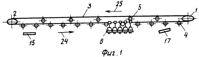 Одноканатная подвесная дорога для кусковых грузов (патент 2270113)