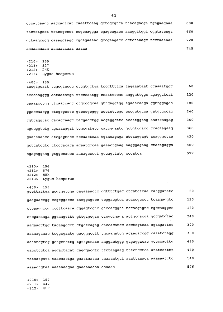 Подавление экспрессии генов у насекомых-вредителей (патент 2619219)