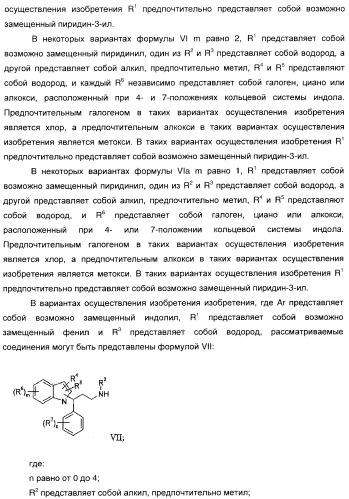 3-амино-1-арилпропилиндолы, применяемые в качестве ингибиторов обратного захвата моноаминов (патент 2382031)