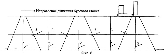 Способ заоткоски уступов сложного профиля (патент 2265794)