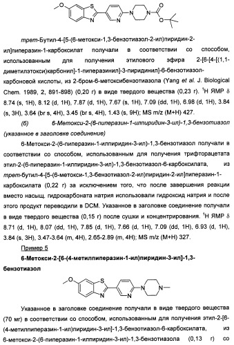 Новые гетероарил-замещенные бензотиазолы (патент 2448106)