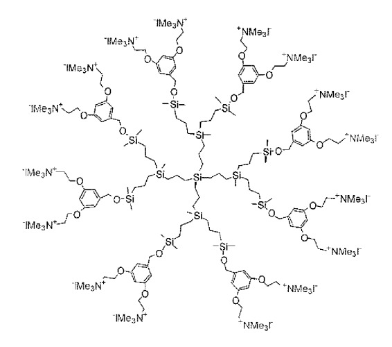 Новые карбосилановые дендримеры, их получение и применение (патент 2422474)