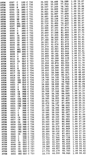 Кристаллическая структура фосфодиэстеразы 5 и ее использование (патент 2301259)