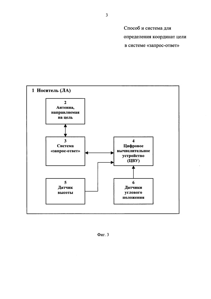 Способ и система для определения координат цели в системе "запрос-ответ" (патент 2666360)