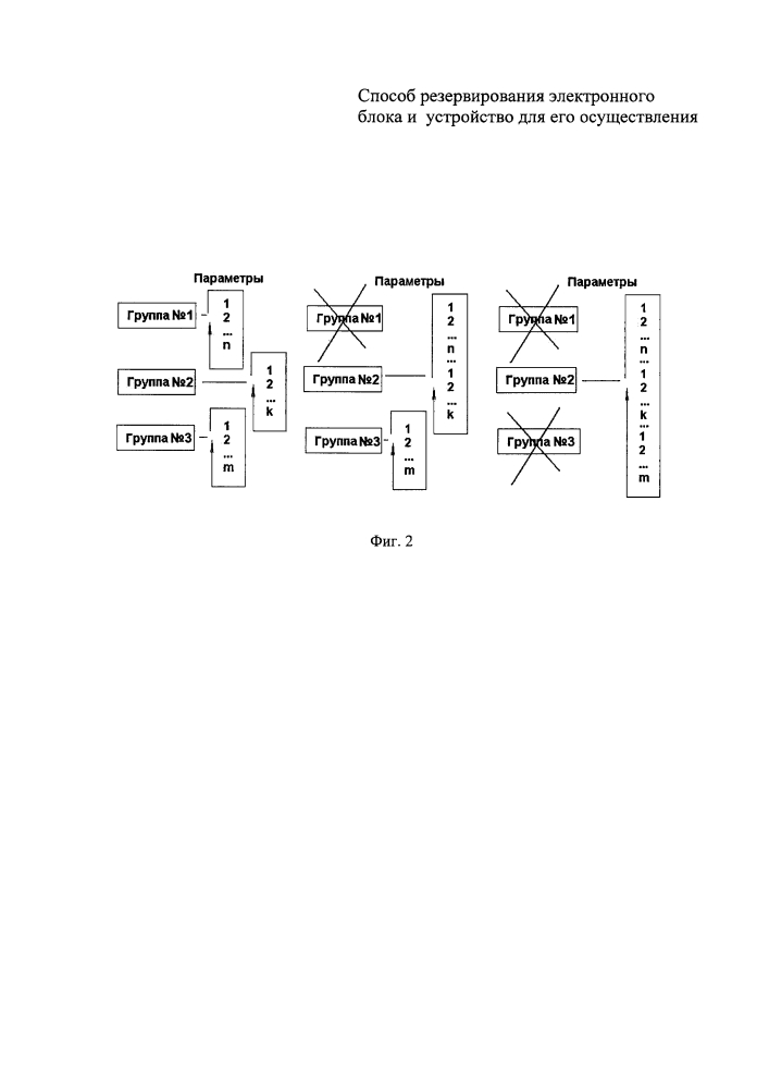 Способ резервирования электронного блока и устройство для его осуществления (патент 2647412)