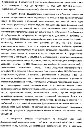 Композиция интенсивного подсластителя с витамином и подслащенные ею композиции (патент 2415609)