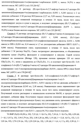 Циклопента(d)пиримидины в качестве ингибиторов протеинкиназ акт (патент 2481336)