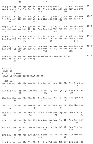 Гены corynebacterium glutamicum, кодирующие белки резистентности и толерантности к стрессам (патент 2303635)