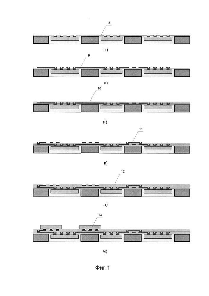 Способ изготовления микроэлектронного узла (патент 2645151)