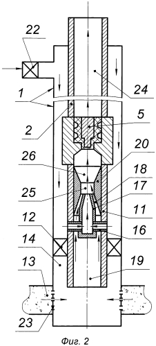 Устройство для обработки призабойной зоны пласта и освоения скважины (патент 2568457)
