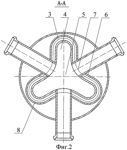 Способ подачи пара в конденсационную камеру (патент 2549418)