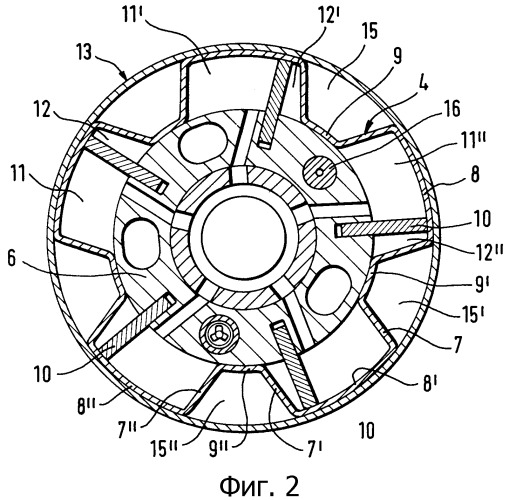 Двигатель внутреннего сгорания с гидравлическим устройством для регулирования угла поворота распределительного вала относительно коленчатого вала (варианты) (патент 2353782)