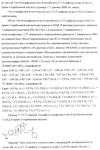 Замещенные производные эстратриена как ингибиторы 17бета hsd (патент 2453554)