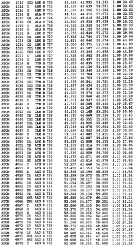 Кристаллическая структура фосфодиэстеразы 5 и ее использование (патент 2301259)