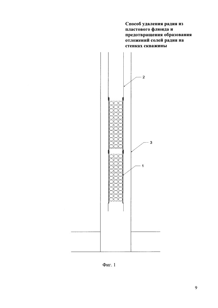 Способ удаления радия из пластового флюида и предотвращения образования солей радия на стенках скважины (патент 2667253)