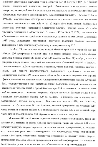 Одноразовый натягиваемый предмет одежды, имеющий хрупкий пояс (патент 2409338)