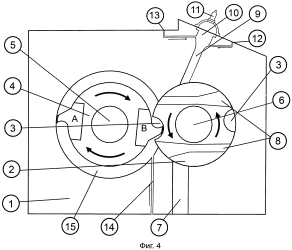 Роторный двигатель внутреннего сгорания (патент 2551718)