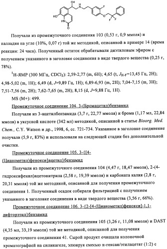 Производные 4-(2-амино-1-гидроксиэтил)фенола в качестве агонистов  2-адренергического рецептора (патент 2451675)