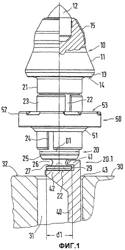 Хвостовое долото (патент 2434999)
