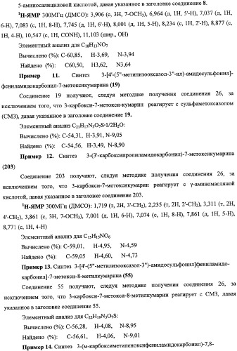 Новые кумарины, их карбоксамидные производные, способы получения, композиции и применение (патент 2361870)