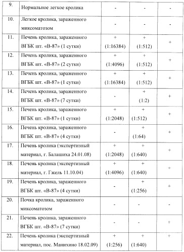 Олигонуклеотидные праймеры, способ и тест-система для выявления генома вирусной геморрагической болезни кроликов методом обратной транскрипции - полимеразной цепной реакции (патент 2416648)