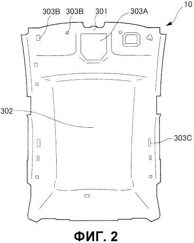 Материал для интерьера транспортного средства (патент 2539671)